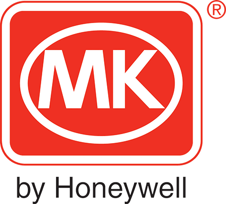 MK floor box brand logo