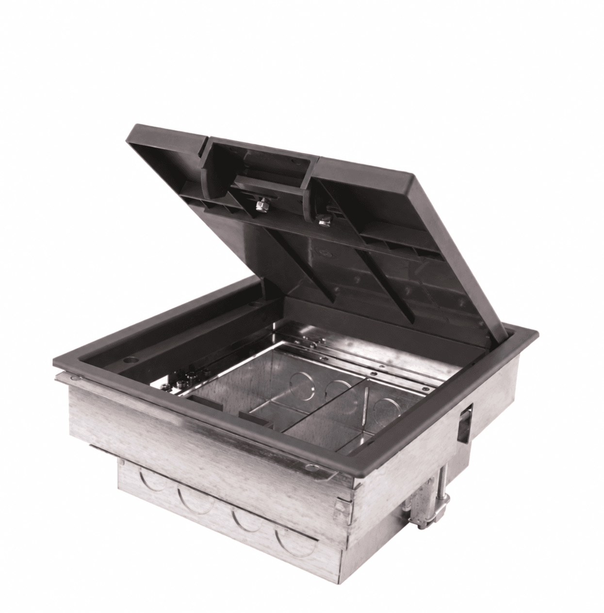 Alfanar compact floor box for raised floors