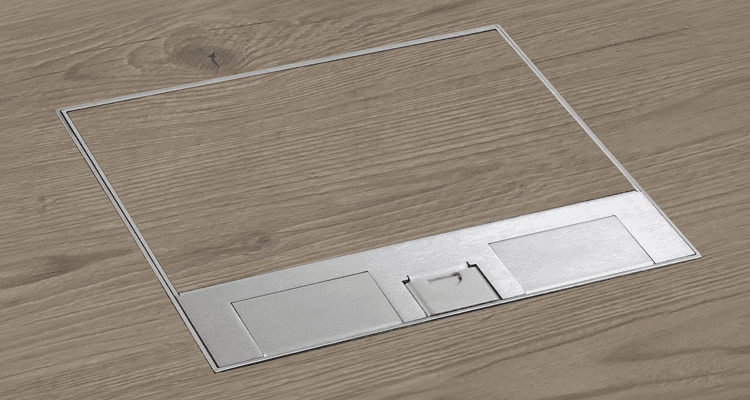Gazelle Elite Trimless Floor Box official Burland product