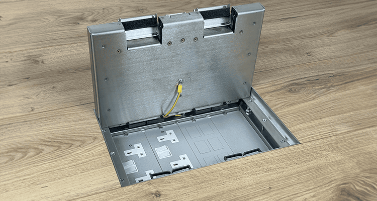 Gazelle Elite Trimless Floor Box gallery thumbnail 9
