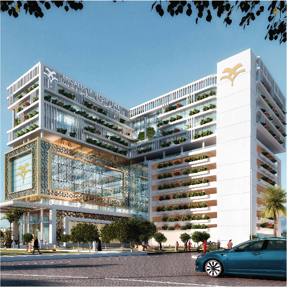New Andalusia Hospital reference project image for Green Home Trading Est.