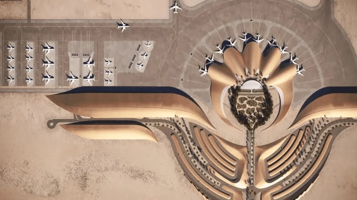Red Sea International Airport terminal project reference