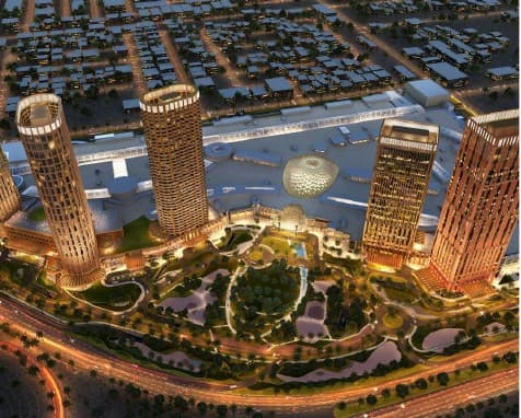 The Avenues Riyadh - External Roads Improvement reference project image for Green Home Trading Est.
