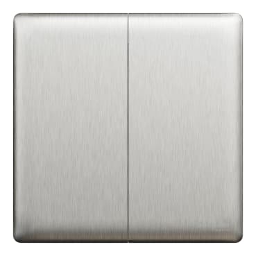 Schneider Electric Intermediate switch, NUX32_IM_SS, Stainless steel finish