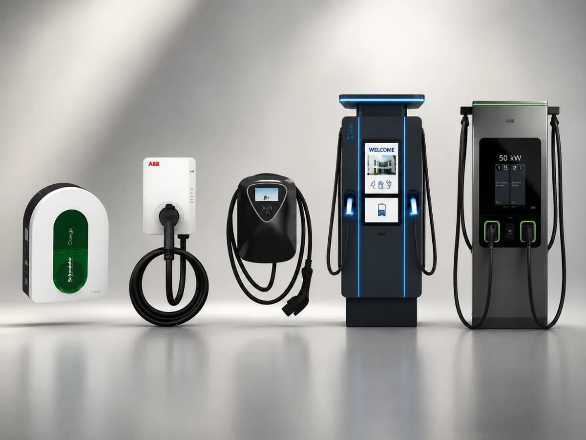 EV Chargers electrical products supplied by Green Home Trading Est.