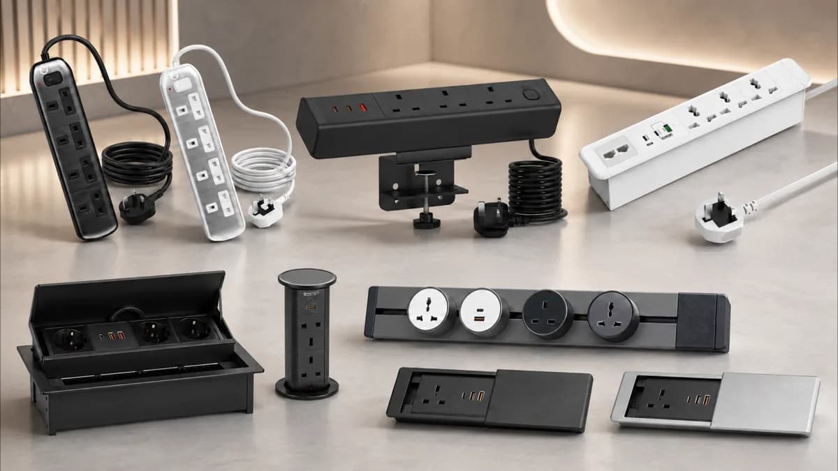 Power Desk Units (PDU) electrical products supplied by Green Home Trading Est.