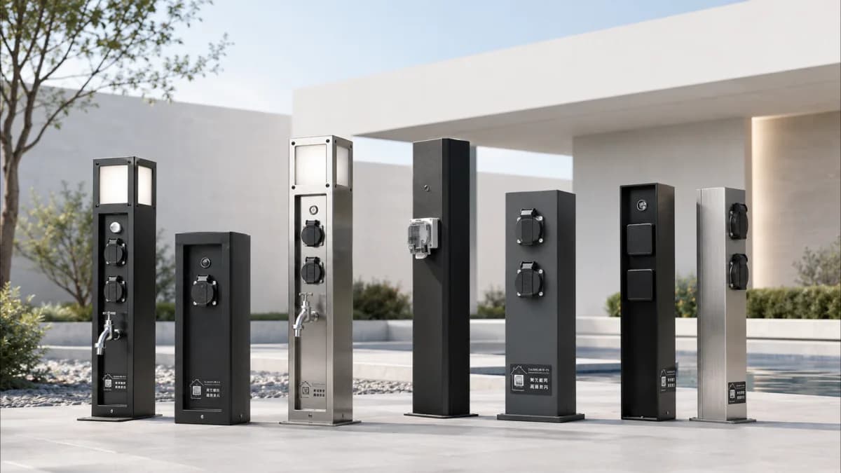 Outdoor Power & Utility Solutions electrical products supplied by Green Home Trading Est.