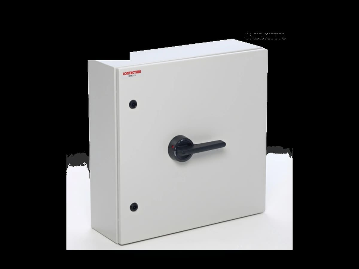 Contactum Sheet Steel Fusible Range enclosed disconnect switch range