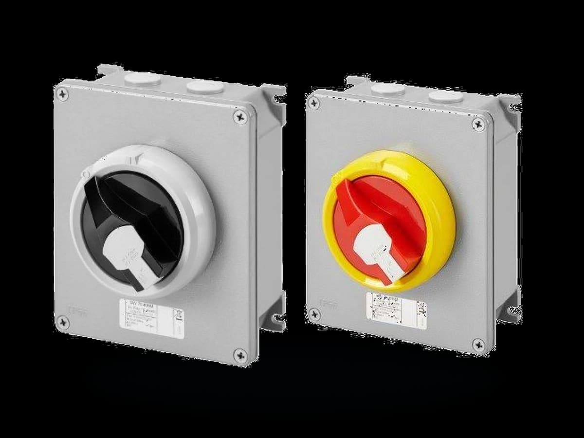 Gewiss Sheet Steel Range enclosed disconnect switch range