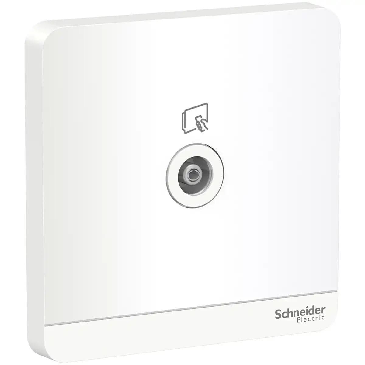 Schneider Electric AvatarOn TV and SMATV outlet, E8331TV_WE, White finish