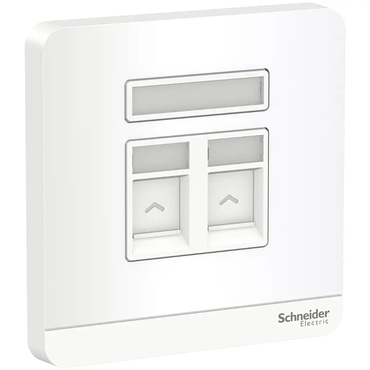 Schneider Electric Cat. 6 RJ45 outlet, E8332RJS6_WE, White finish