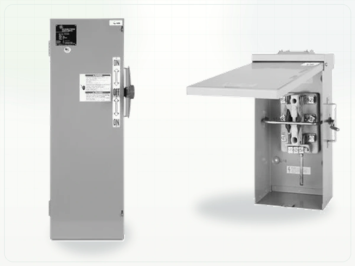ABB NEMA 3R enclosed disconnect switch range