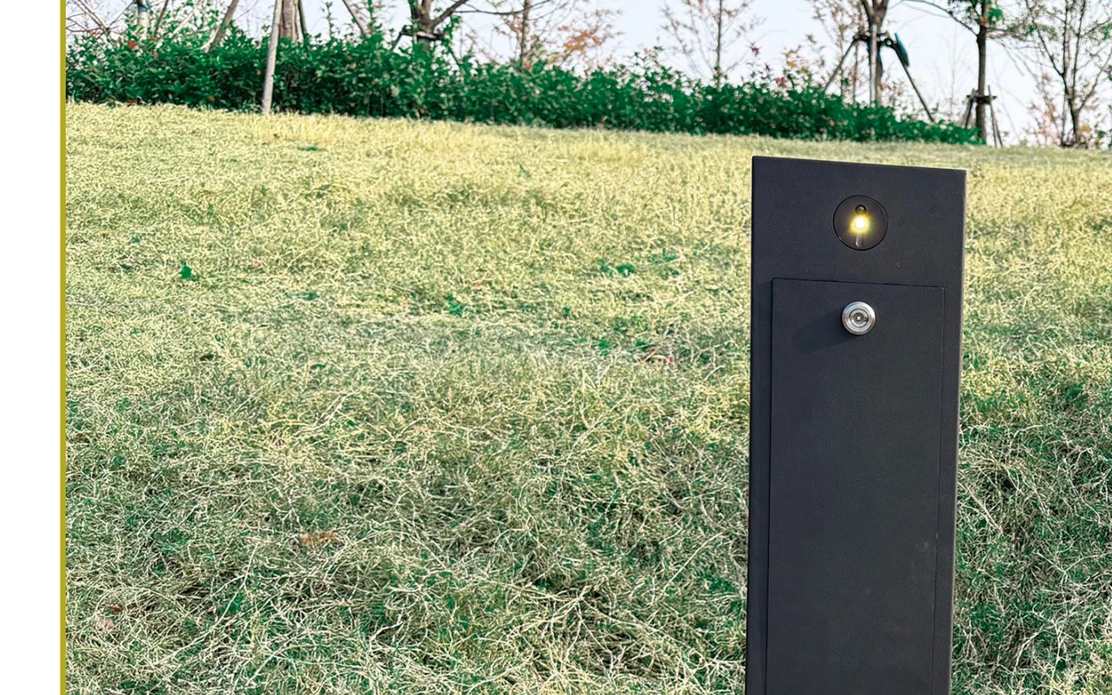 Garden Power Pedestal with Enclosure outdoor utility products supplied by Green Home in Saudi Arabia