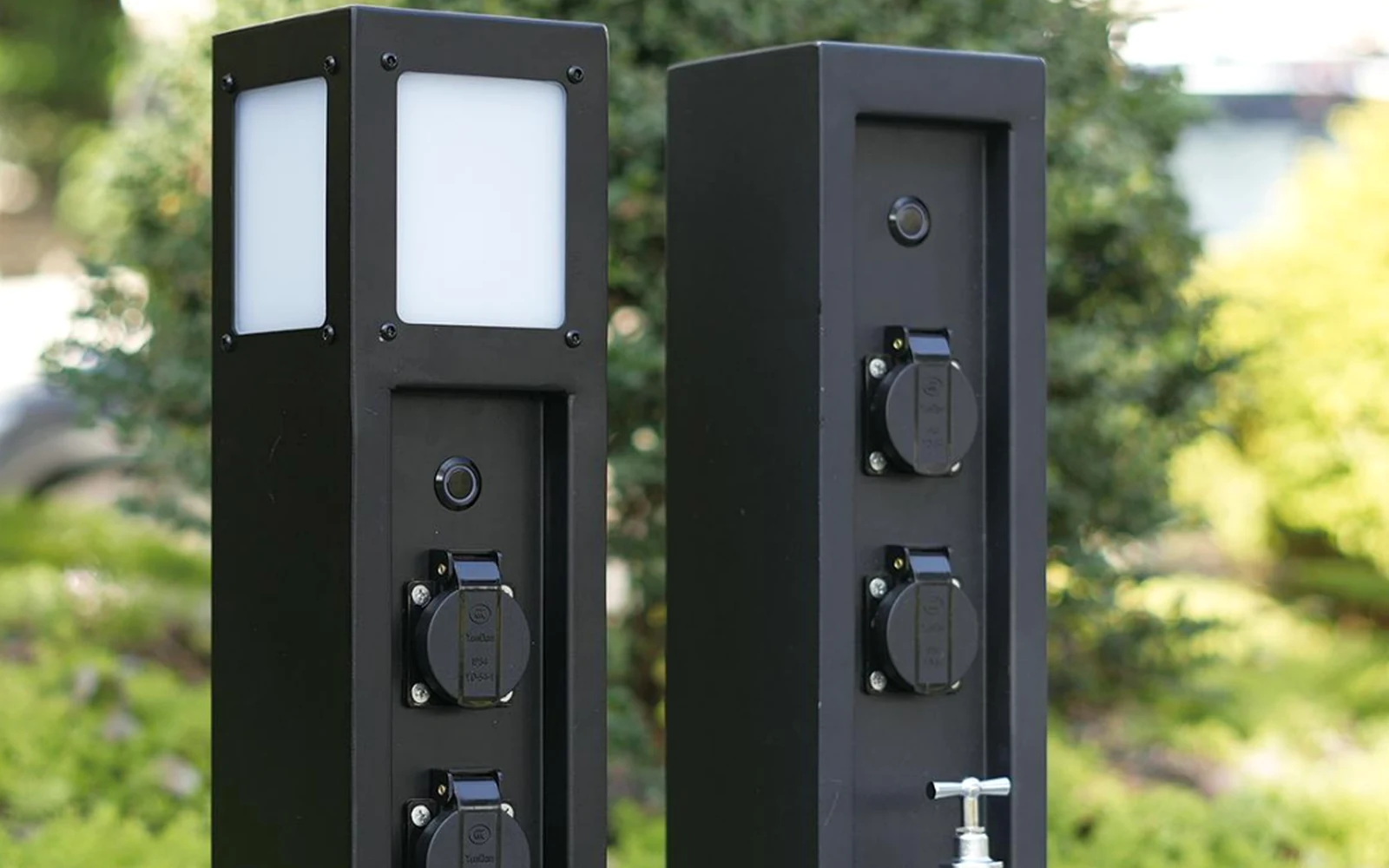 Garden Water & Power Pedestal Series 600 outdoor utility products supplied by Green Home in Saudi Arabia