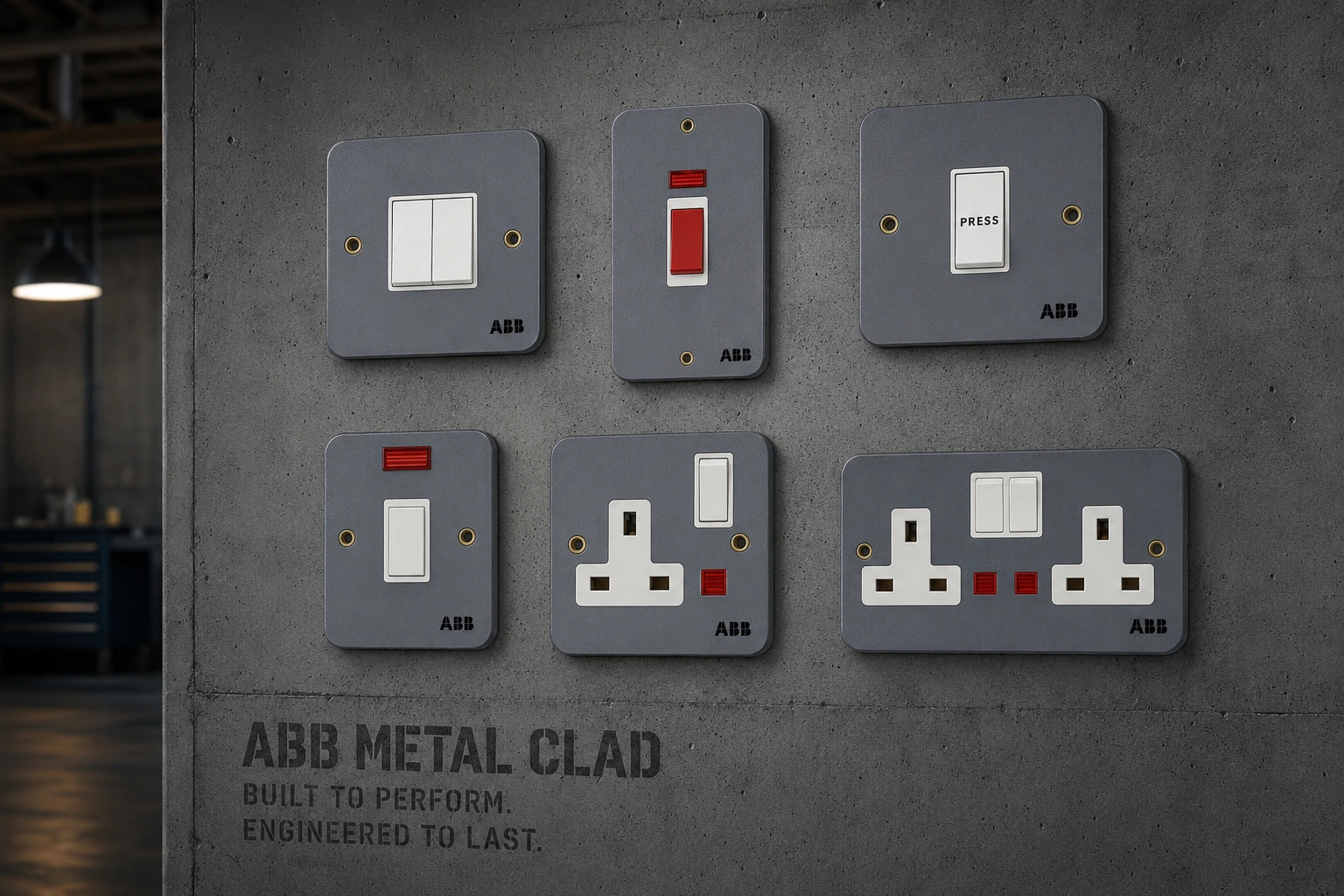 ABB Metal Clad wiring devices family
