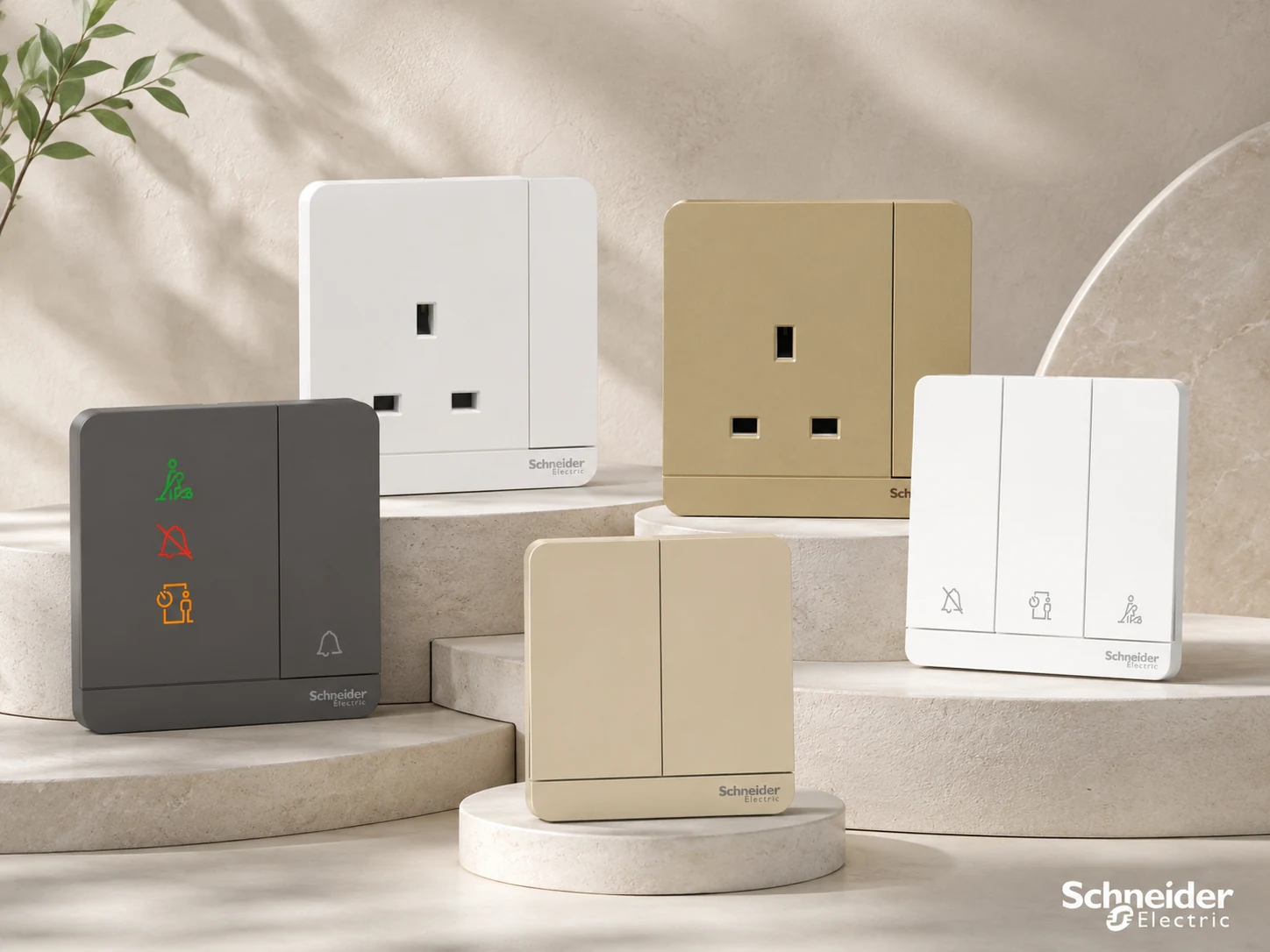 Schneider Electric AvatarOn wiring devices family