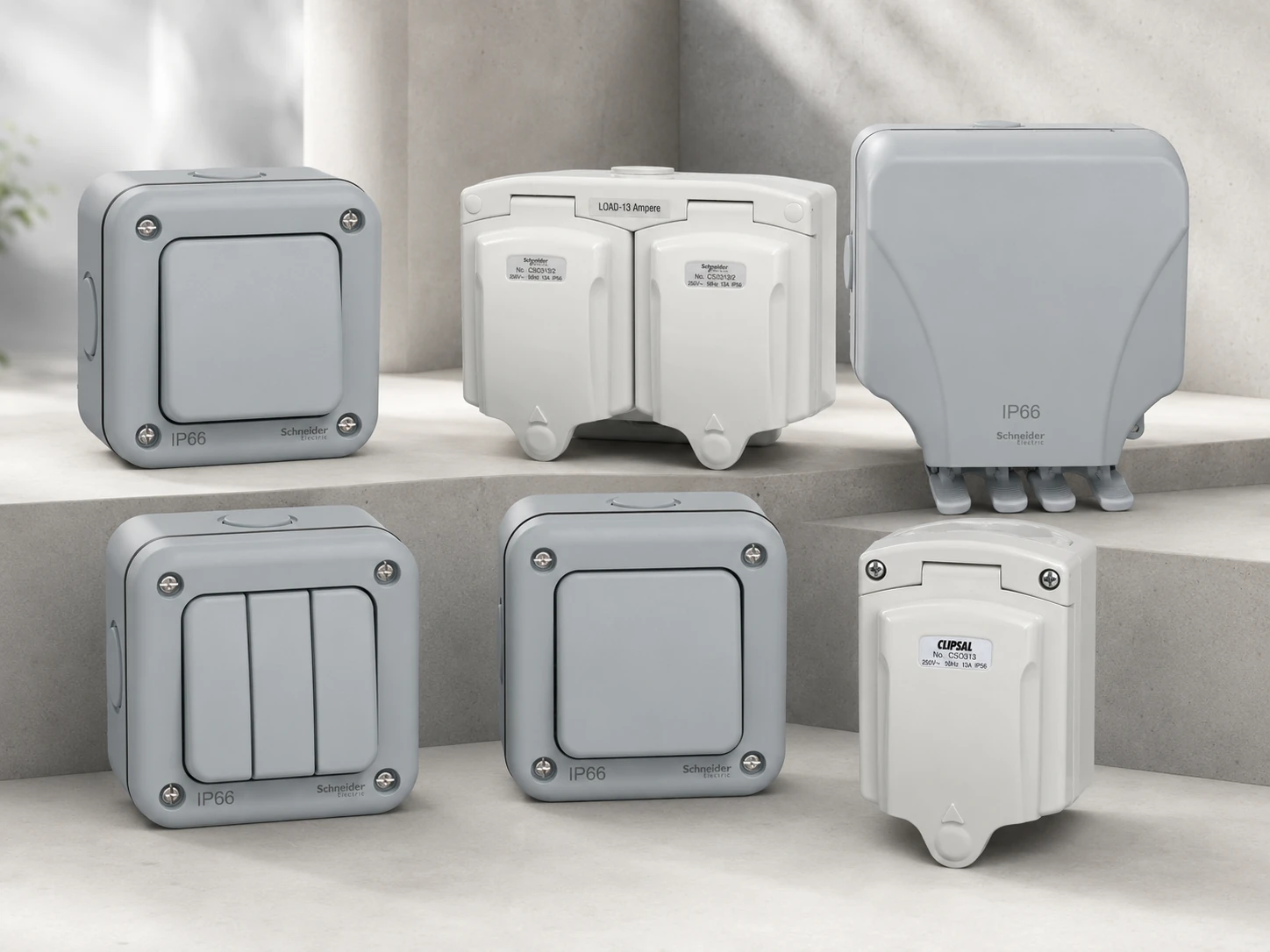 Schneider Electric Mureva - Protective Covers wiring devices family